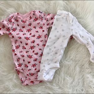 Carters Newborn Long Sleeve Onsie